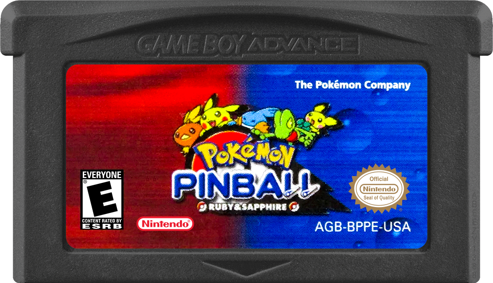 Pokemon Pinball Ruby and Sapphire media 2 for GameBoy Advance